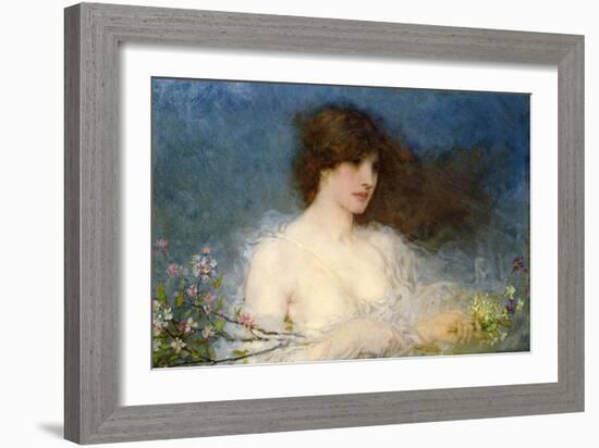 A Spring Idyll, 1901-George Henry Boughton-Framed Giclee Print