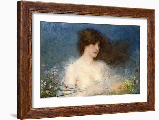 A Spring Idyll, 1901-George Henry Boughton-Framed Giclee Print