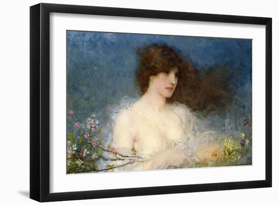 A Spring Idyll, 1901-George Henry Boughton-Framed Giclee Print