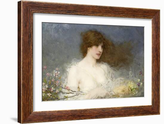 A Spring Idyll, 1901-George Henry Boughton-Framed Giclee Print