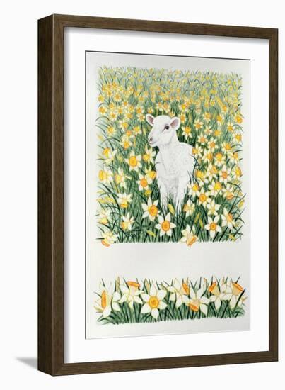 A Spring in the Step-Pat Scott-Framed Giclee Print