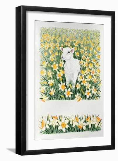 A Spring in the Step-Pat Scott-Framed Giclee Print