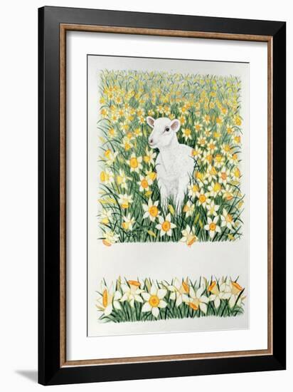 A Spring in the Step-Pat Scott-Framed Giclee Print