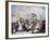 A Squall in Hyde Park, 1791-Thomas Rowlandson-Framed Giclee Print