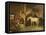 A Stable Interior-Joseph Clark-Framed Premier Image Canvas