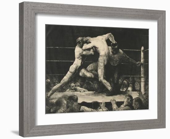 A Stag at Sharkey’s, 1916-George Wesley Bellows-Framed Giclee Print