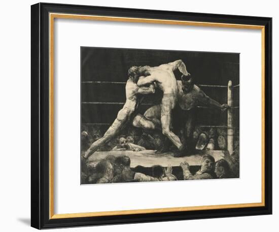 A Stag at Sharkey’s, 1916-George Wesley Bellows-Framed Giclee Print
