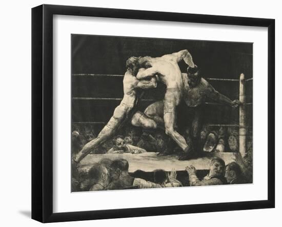 A Stag at Sharkey’s, 1916-George Wesley Bellows-Framed Giclee Print