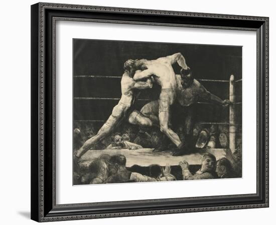 A Stag at Sharkey’s, 1916-George Wesley Bellows-Framed Giclee Print