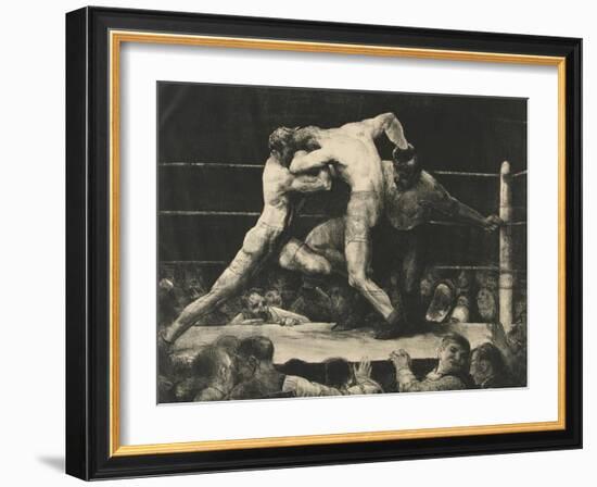 A Stag at Sharkey’s, 1916-George Wesley Bellows-Framed Giclee Print