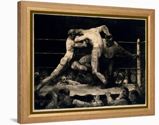 'A Stag at Sharkey's', 1917 (Litho)-George Wesley Bellows-Framed Premier Image Canvas