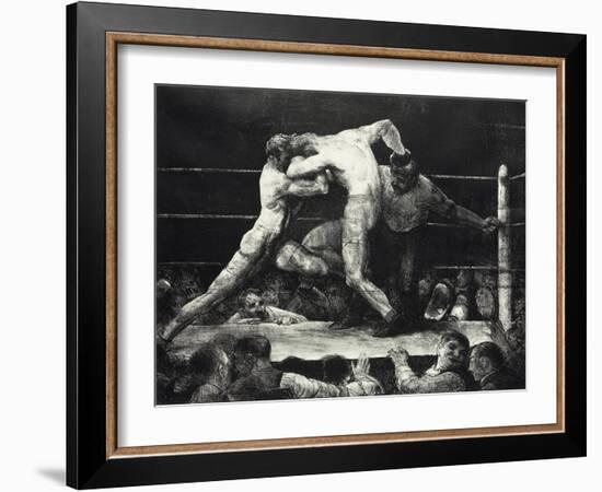 A Stag at Sharkey's, 1947-George Wesley Bellows-Framed Giclee Print