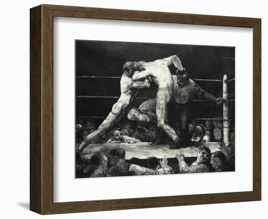 A Stag at Sharkey's, 1947-George Wesley Bellows-Framed Giclee Print