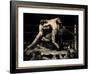A Stag At Sharkey's-George Bellows-Framed Giclee Print