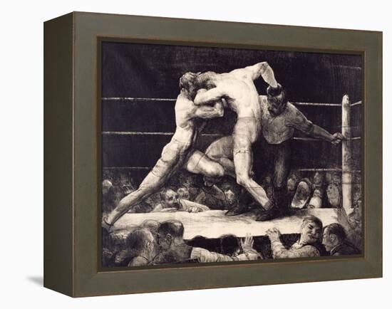 A Stag at Sharkey'S-George Wesley Bellows-Framed Premier Image Canvas