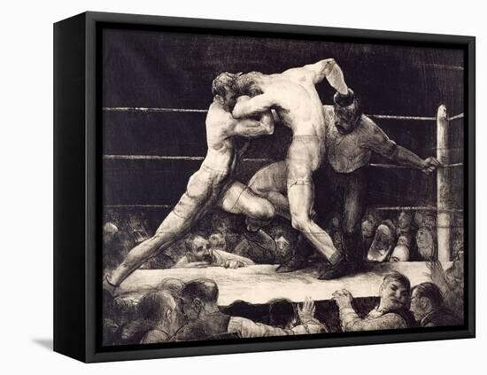 A Stag at Sharkey'S-George Wesley Bellows-Framed Premier Image Canvas