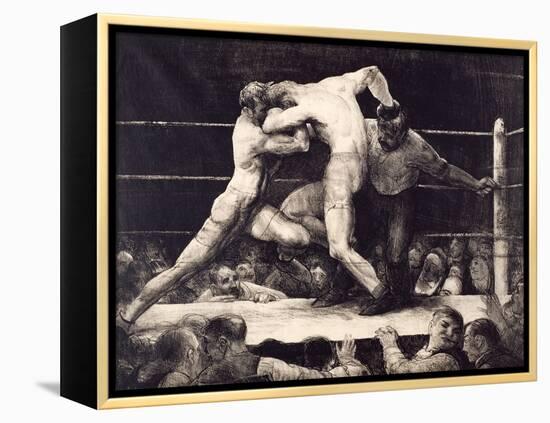 A Stag at Sharkey'S-George Wesley Bellows-Framed Premier Image Canvas