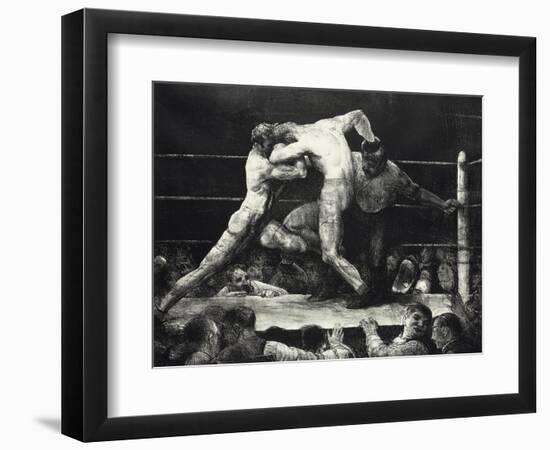 A Stag at Sharkey's-George Wesley Bellows-Framed Giclee Print