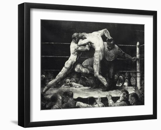 A Stag at Sharkey's-George Wesley Bellows-Framed Giclee Print