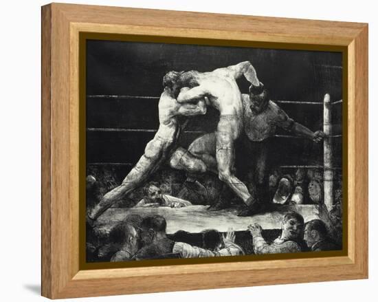 A Stag at Sharkey's-George Wesley Bellows-Framed Premier Image Canvas