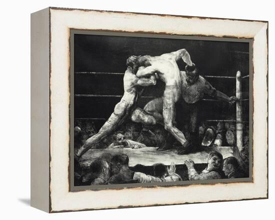 A Stag at Sharkey's-George Wesley Bellows-Framed Premier Image Canvas