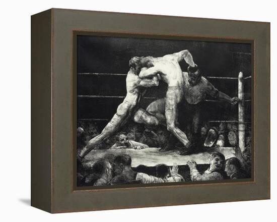 A Stag at Sharkey's-George Wesley Bellows-Framed Premier Image Canvas