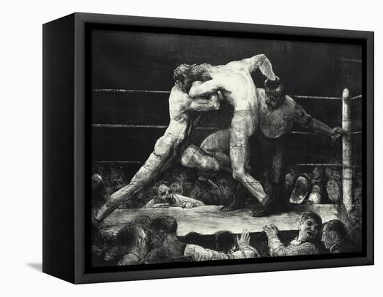 A Stag at Sharkey's-George Wesley Bellows-Framed Premier Image Canvas