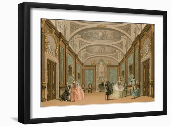 A Stage Scene-null-Framed Giclee Print