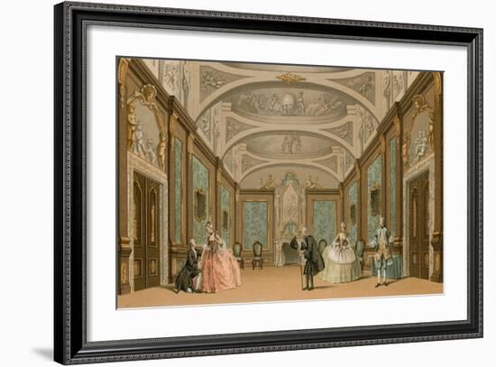 A Stage Scene-null-Framed Giclee Print