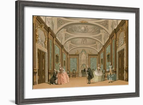 A Stage Scene-null-Framed Giclee Print