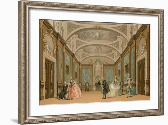 A Stage Scene-null-Framed Giclee Print