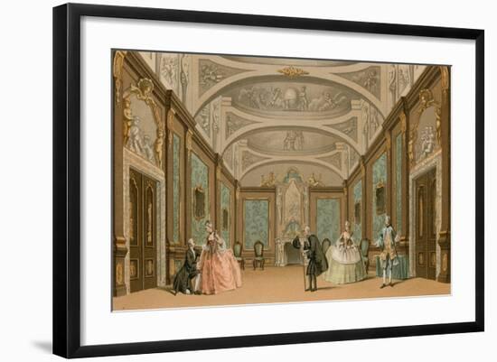 A Stage Scene-null-Framed Giclee Print