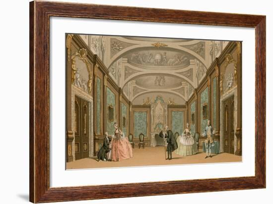 A Stage Scene-null-Framed Giclee Print