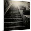 A Stairs in a Temple of Bankok-Luis Beltran-Mounted Photographic Print