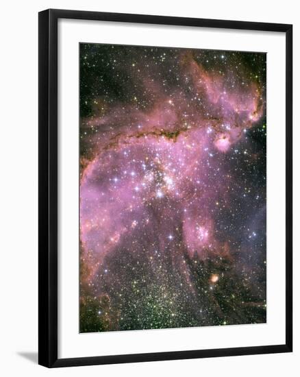 A Star-forming Region in the Small Magellanic Cloud-Stocktrek Images-Framed Photographic Print