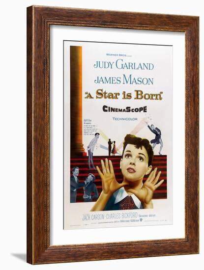 A Star Is Born, 1954, Directed by George Cukor-null-Framed Giclee Print