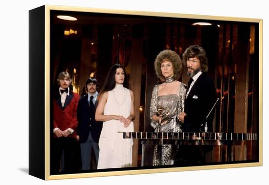 A STAR IS BORN, 1976 directed by FRANK PIERSON (photo)-null-Framed Stretched Canvas