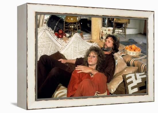 A STAR IS BORN, 1976 directed by FRANK PIERSON with Kris Kristofferson and Kris Kristofferson (phot-null-Framed Stretched Canvas