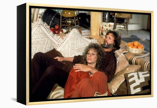 A STAR IS BORN, 1976 directed by FRANK PIERSON with Kris Kristofferson and Kris Kristofferson (phot-null-Framed Stretched Canvas
