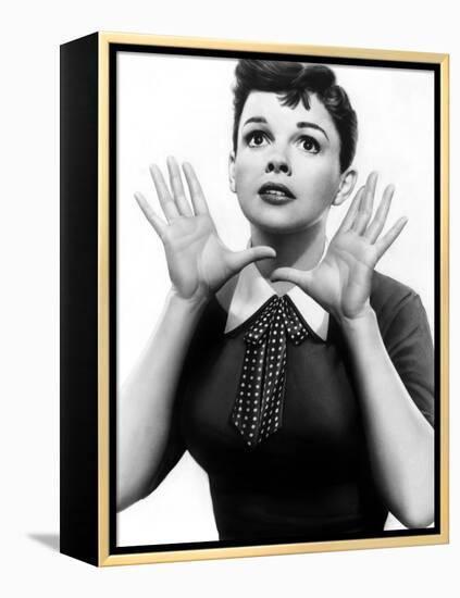 A Star is Born, Judy Garland, 1954-null-Framed Stretched Canvas