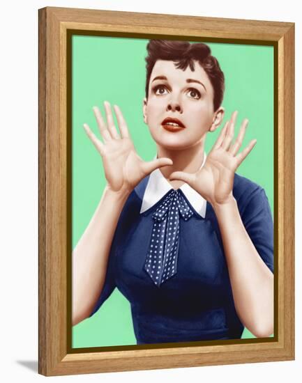 A Star is Born, Judy Garland, 1954-null-Framed Stretched Canvas