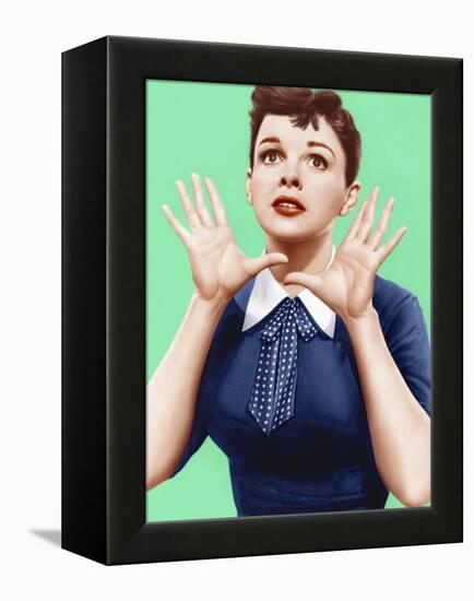A Star is Born, Judy Garland, 1954-null-Framed Stretched Canvas