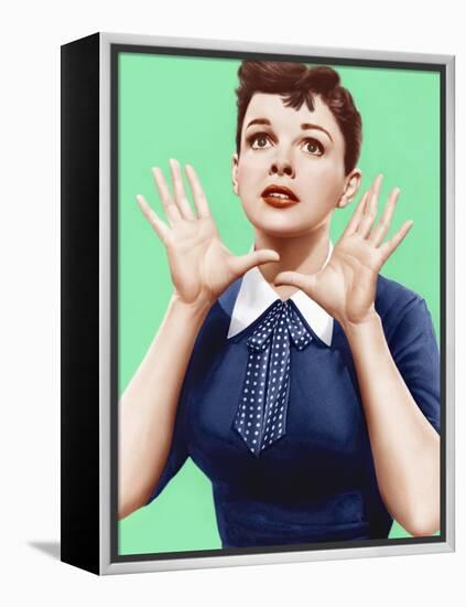 A Star is Born, Judy Garland, 1954-null-Framed Stretched Canvas