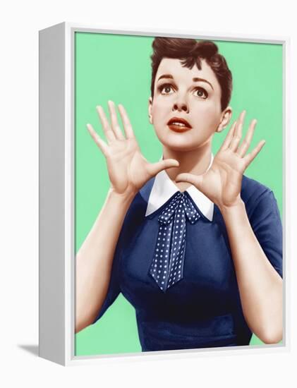 A Star is Born, Judy Garland, 1954-null-Framed Stretched Canvas