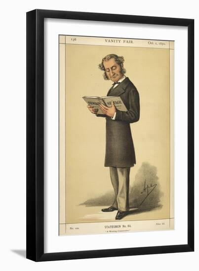 A Statesman-null-Framed Giclee Print