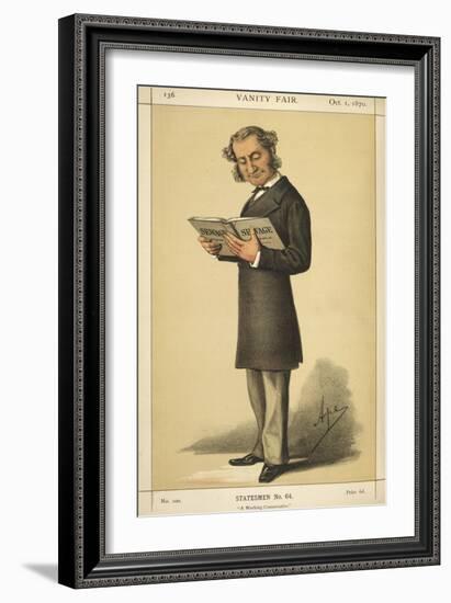 A Statesman-null-Framed Giclee Print