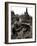 A Statue of Buddha Sits on a Terrace-Dita Alangkara-Framed Photographic Print