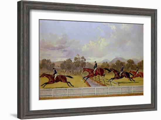 A Steeplechase-Carl Frederic Aagaard-Framed Giclee Print