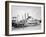 A Stern-Wheeler Loaded with Cotton Bales at New Orleans, C.1900 (B/W Photo)-American-Framed Giclee Print