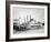 A Stern-Wheeler Loaded with Cotton Bales at New Orleans, C.1900 (B/W Photo)-American-Framed Giclee Print